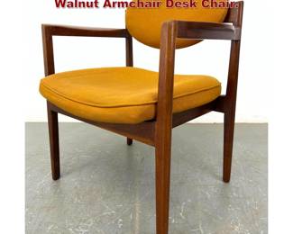 Lot 2066 Jens Risom American Modern Walnut Armchair Desk Chair. 
