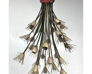 Lot 2160 Emil Stejnar flowery chandelier 1960s