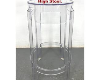 Lot 2164 STARCK for Kartell Ghost High Stool. 