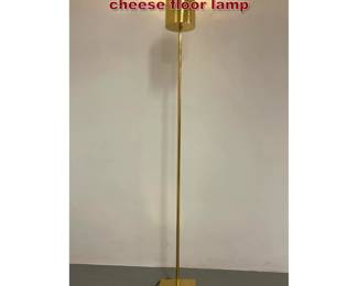 Lot 2188 Brass George Kovacs Swiss cheese floor lamp