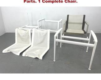Lot 2302 Lot Rishard Schultz Furniture Parts. 1 Complete Chair.