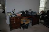 Desk, Office Equipment, Cameras