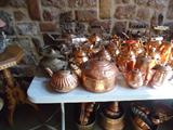 Copper Teapots and Vessels