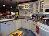 Kitchenware - three sets of dishes, loads of glasses, stainless, pots and pans and more