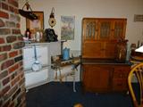 Another Hooser Cabinet, Enamel Stove/Oven