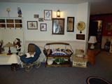 Sleigh Bench, Framed Prints, Dolly Buggy