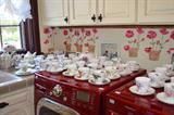Cup of Cheer Teacups and Saucers