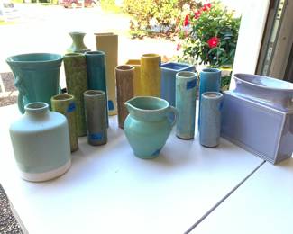 Collection of ceramic vases all priced ready to sell