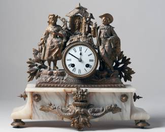 French Ormolu mantle clock