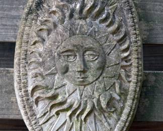 Cast stone wall decor