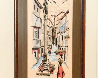 Mark Coomer serigraph