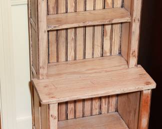 Child's step back cupboard