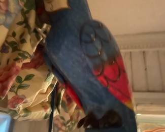 Papier-mâché Parrot