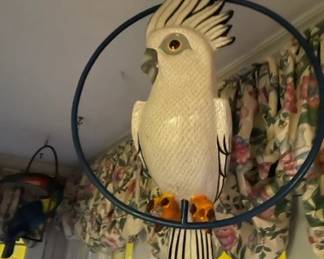 Papier-mâché Cockatoo