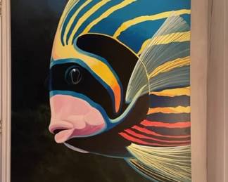 Fish Painting by Bob Jenny