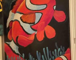 Fish Painting by Bob Jenny