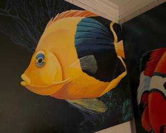 Fish Painting by Bob Jenny