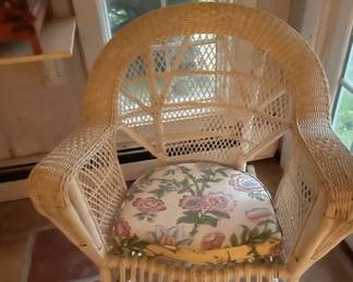 Wicker Armchair