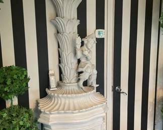 Vintage Ceramic/Porcelain Stove (Norway or Sweden)