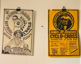 Kerry Awn poster. Vintage ATX fun