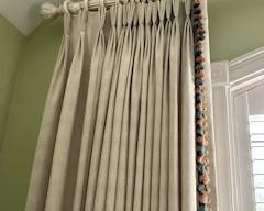 Custom Drapes Approximately 102" X 88" 