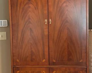 Hekman Furniture Inlaid Media Armoire