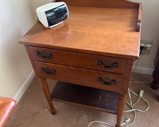 Small Side Table with two drawers $ 75.00