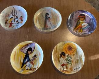 DeGrazia collector plates