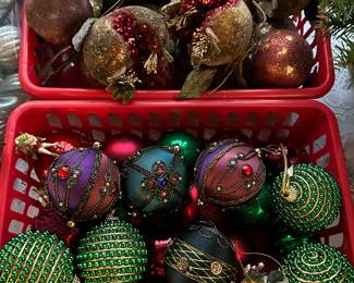 Unique Christmas ornaments.