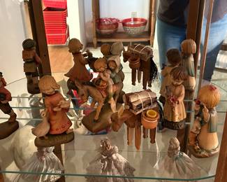 Vintage Anti wood carvings - Italy.