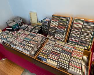 Tons of music CDs