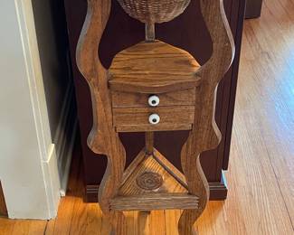 Unique vintage plant stand