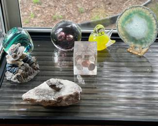Crystals, geodes, and rocks