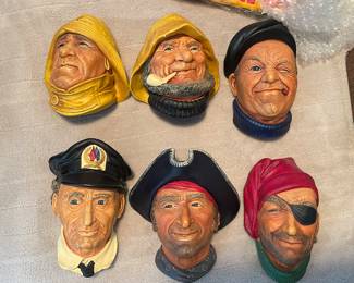 Bosons wall mounted figures 