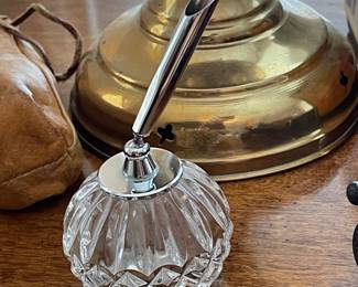 Waterford crystal penholder