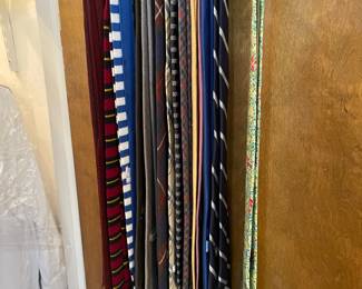 Ties and belts 
