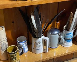 Mugs and beer steins