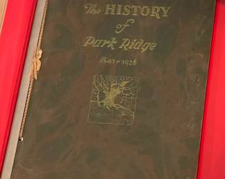 Book of Park Ridge history 