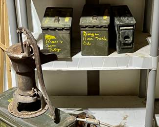 Ammunition boxes - several sizes & conditions