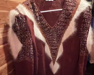Vintage sweater - lots of vintage designer clothes