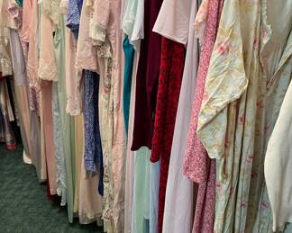 Full closet of nightgowns M-XL