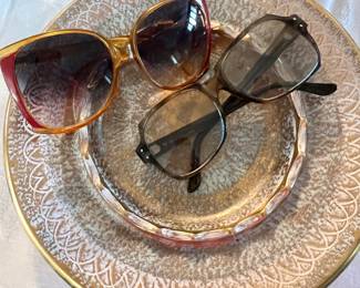 Vintage - ashtray, glasses