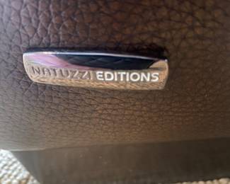 NATUZZI RECLINER SOFA AND 2 CHAIRS