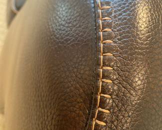 NATUZZI RECLINER SOFA AND 2 CHAIRS