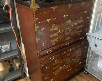 WE HAVE 6 OF THESE CHINESE STACKING CABINETS