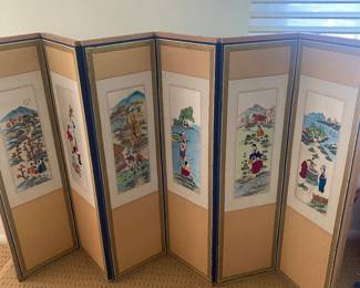 KOREAN EMBROIDERED SCREEN