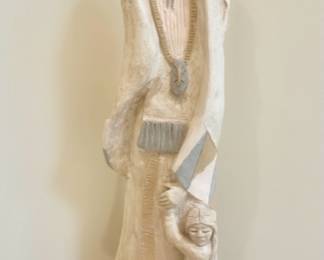 Large Woman and children sculpture