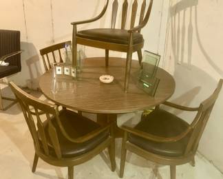Mid Century table and 4 chairs