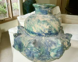 Vintage Art Pottery Vase