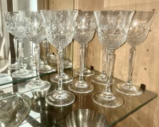 Crystal stemware